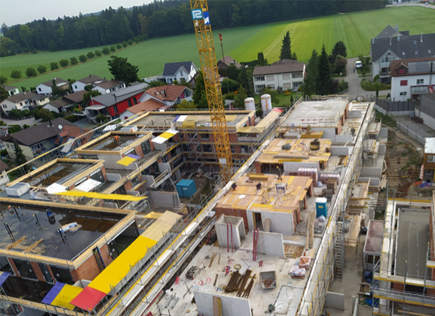Baufortschritt Herbst 2020 (Quelle: Ramseier AG)