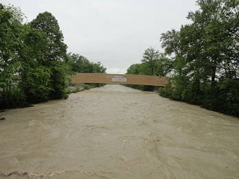 Das erste Hochwasser, 1. Juni 2013